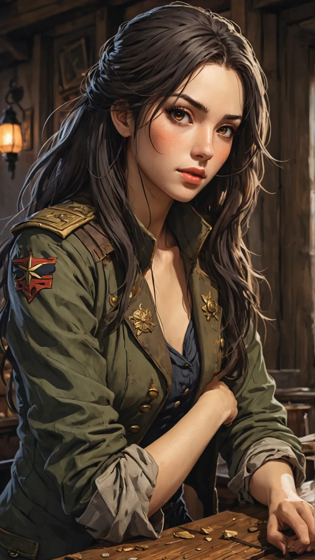 ai character: Juno Demeteides background