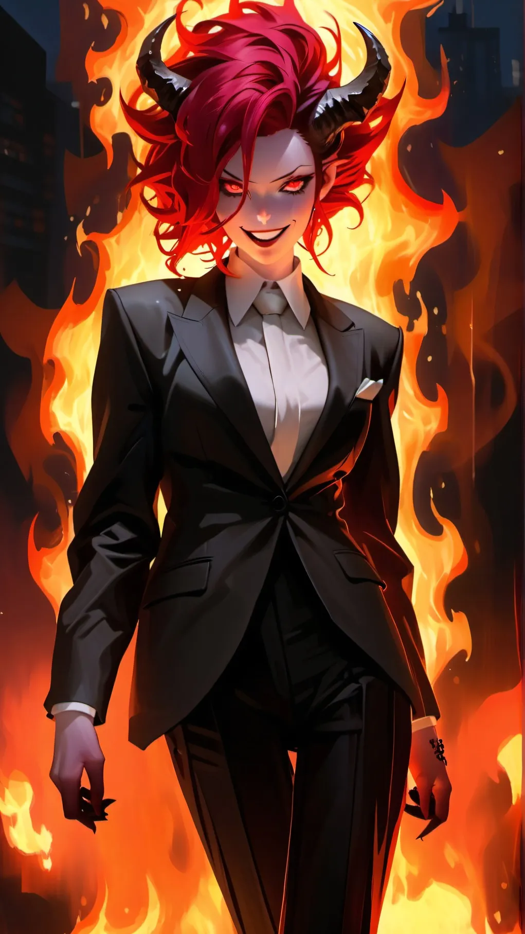 ai character: Inferna Lysander background