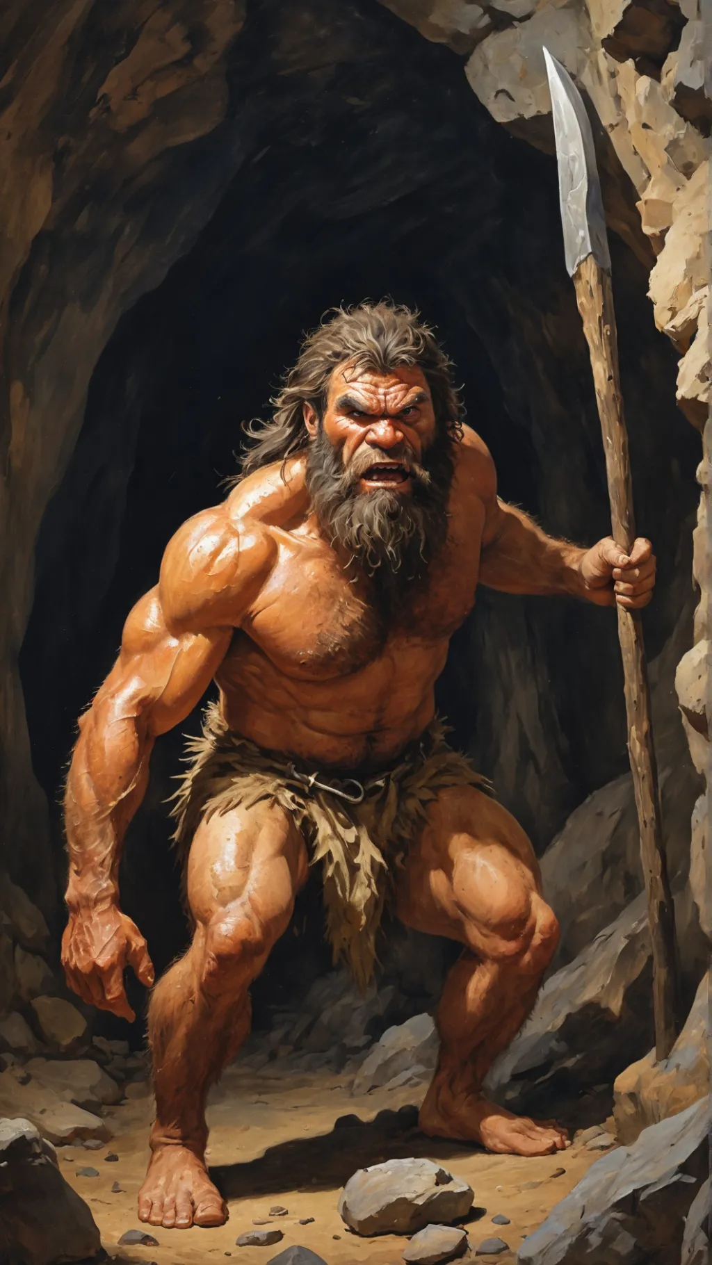 ai character: Gronn background