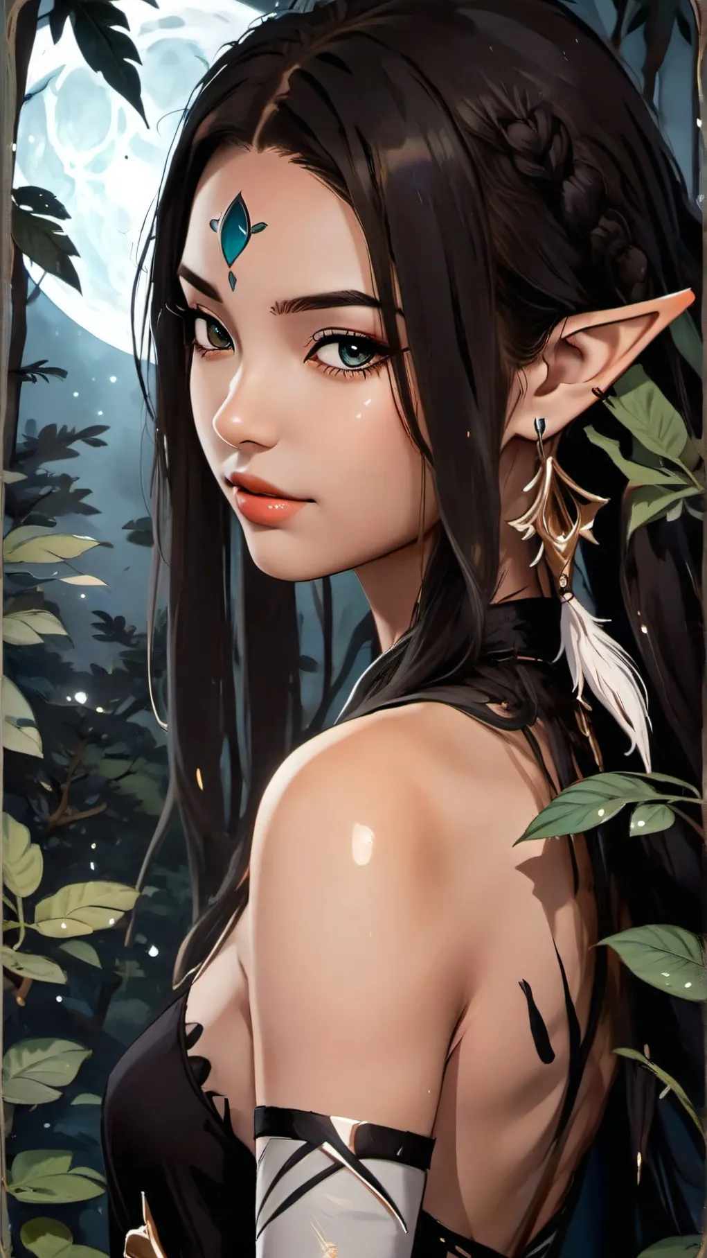 ai character: Leeloo background