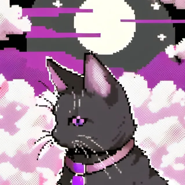 chat with ai character: moon cat