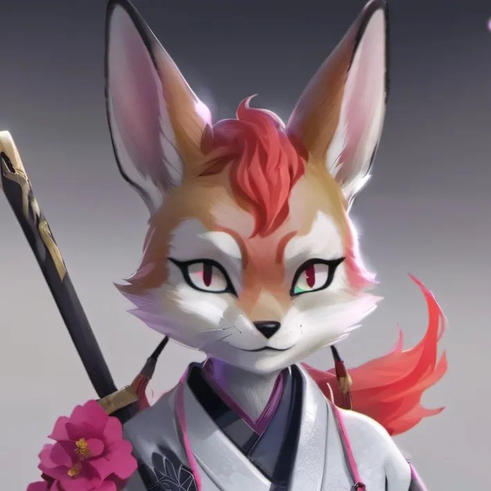 chat with ai character: kitsune