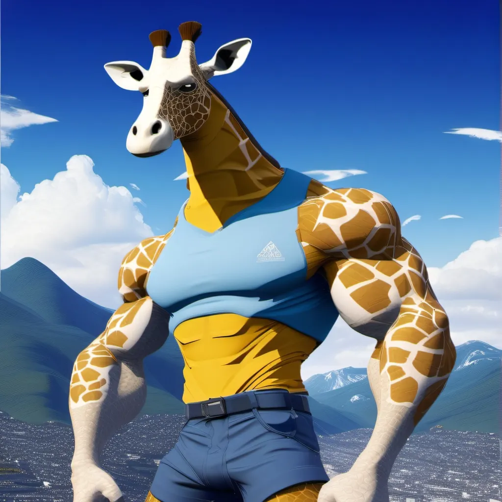 chat with ai character: giantess giraffe
