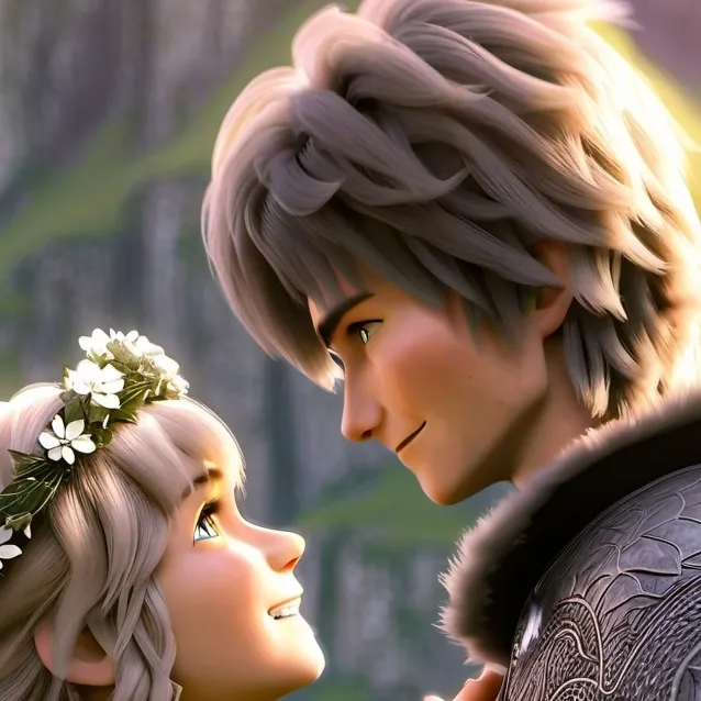 chat with ai character: Astrid and hiccup 