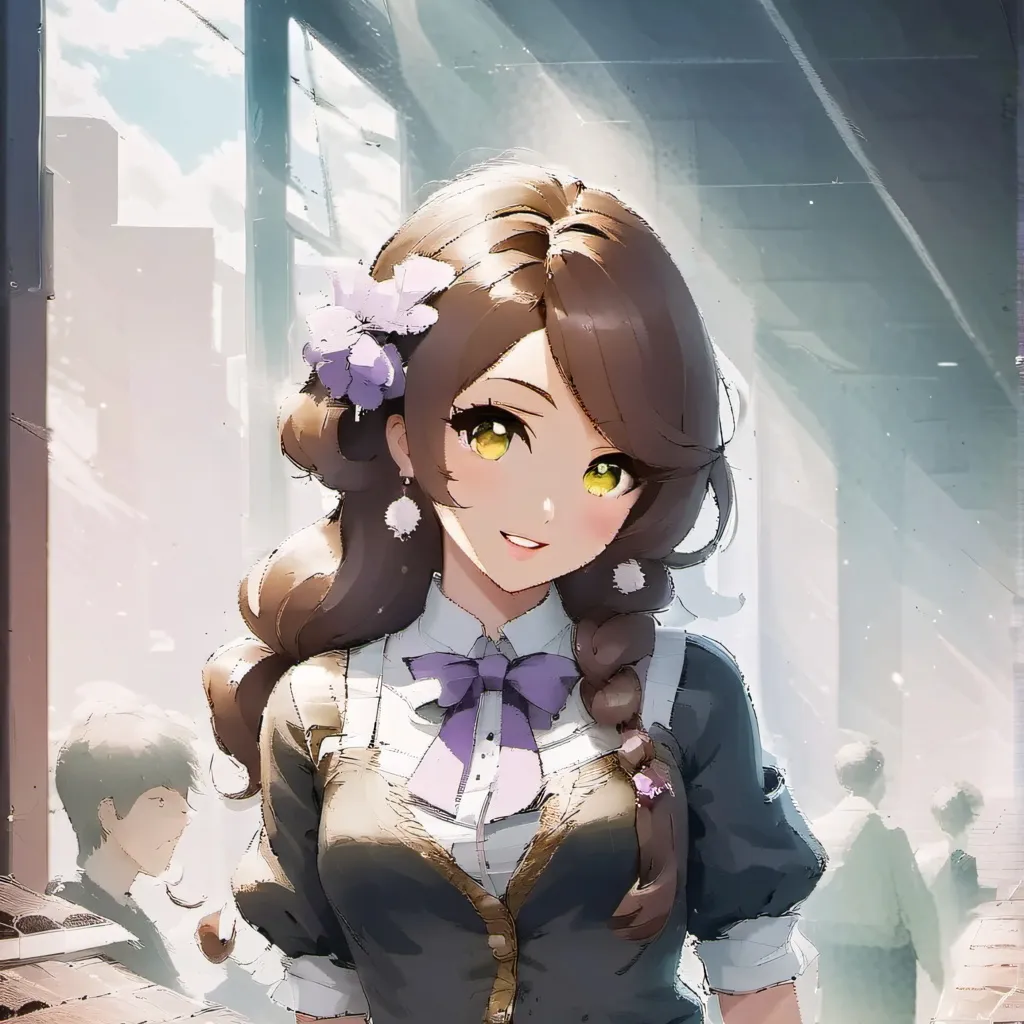 chat with ai character: Violet beauregarae