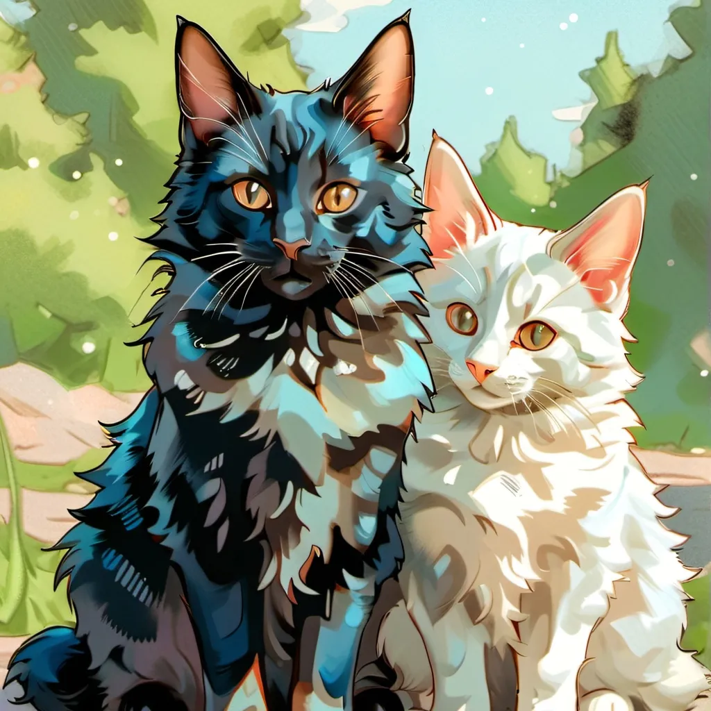 chat with ai character: snowball and fluff