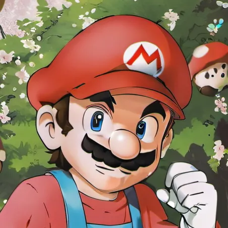 chat with ai character: Mario 