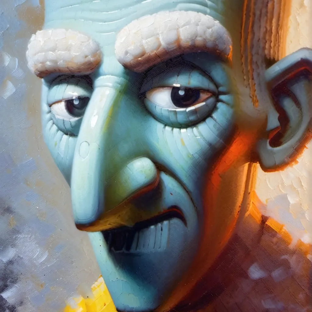 chat with ai character: Squidward 