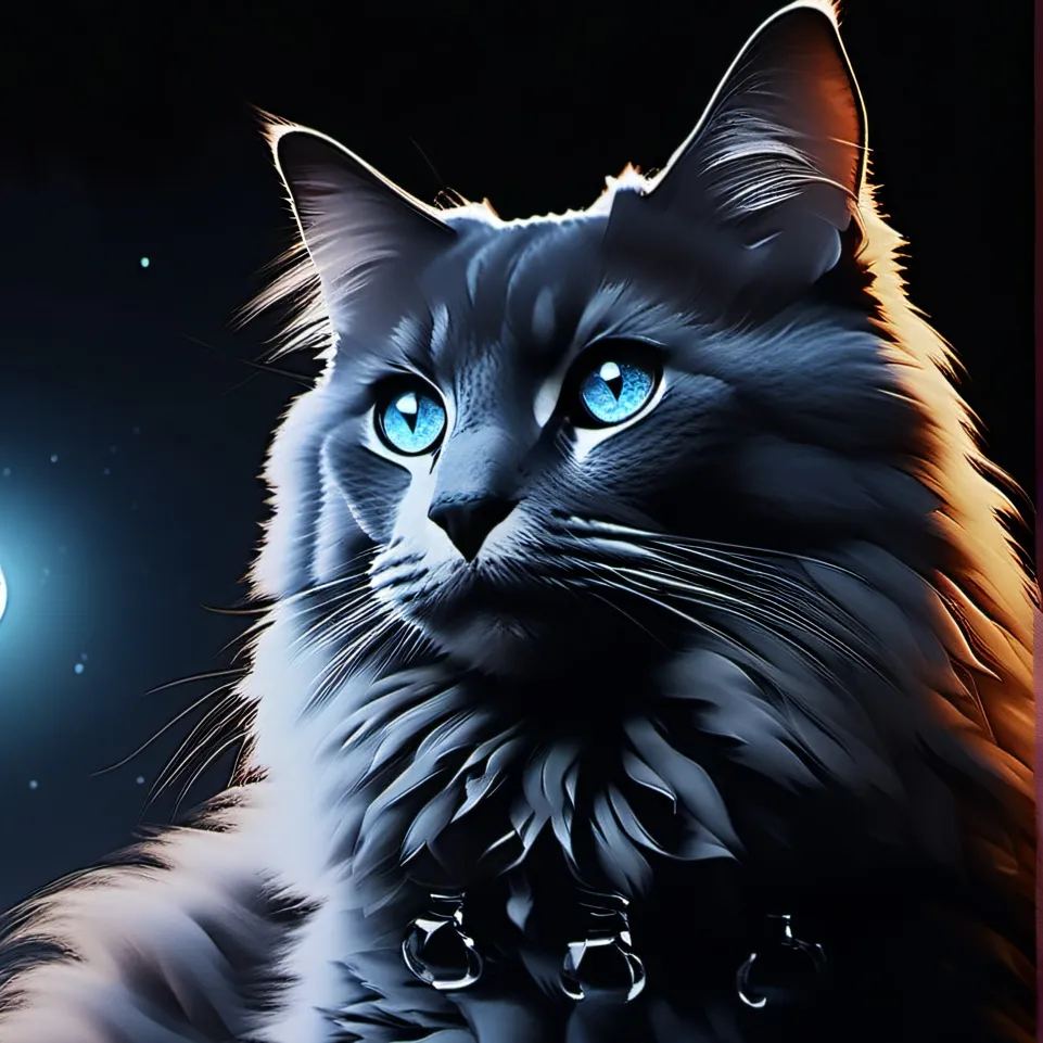 chat with ai character: three cats.