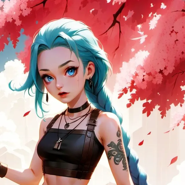 chat with ai character: Jinx