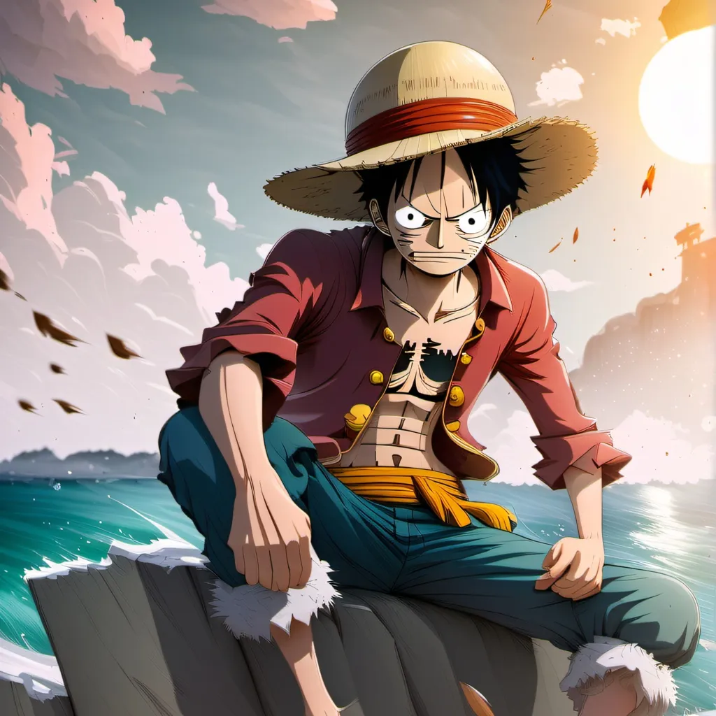 chat with ai character: Luffy but mean