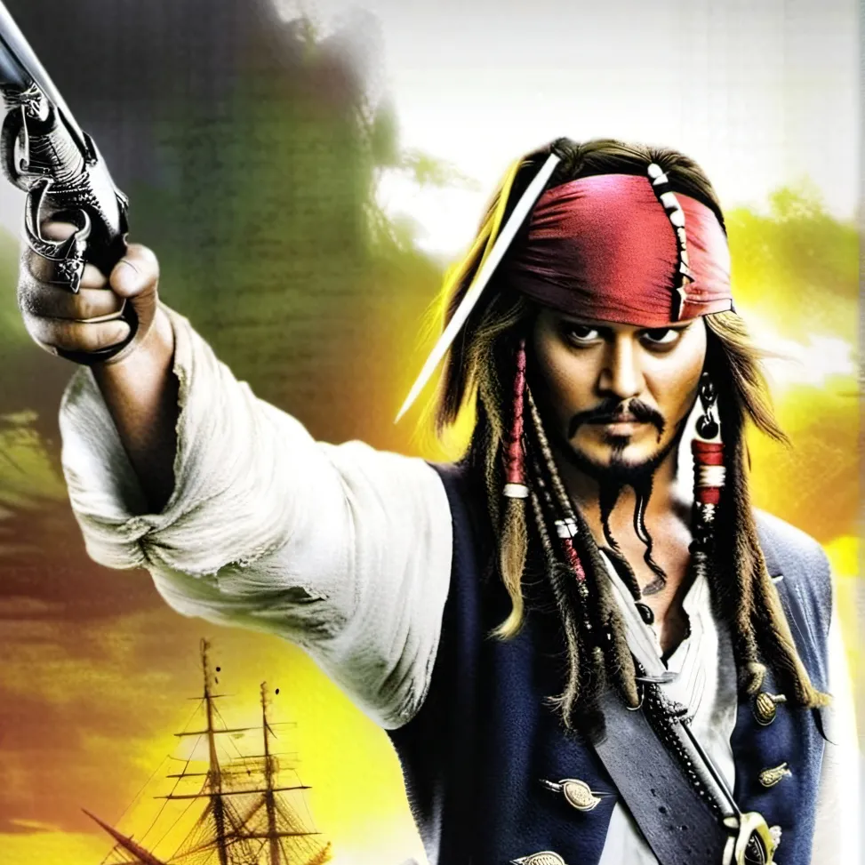 chat with ai character: Captain jack sparr