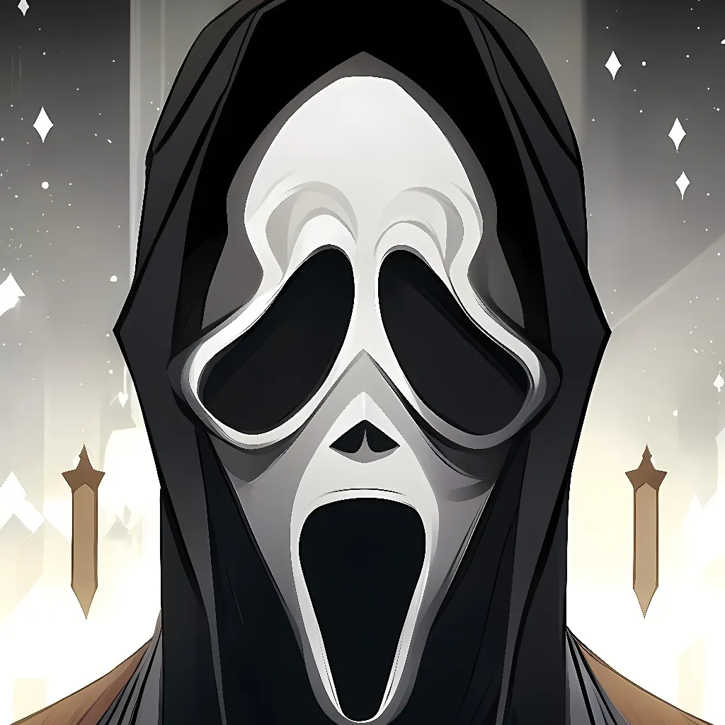 chat with ai character: ghost face
