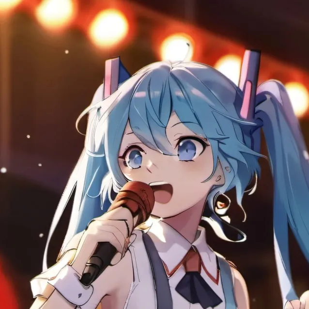 chat with ai character: Miku