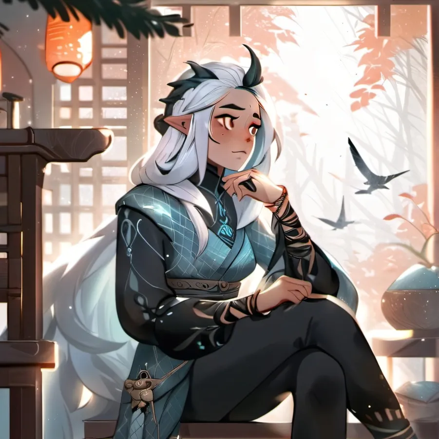 chat with ai character: elves + humans MHA