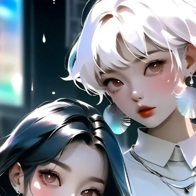chat with ai character: snow your gf