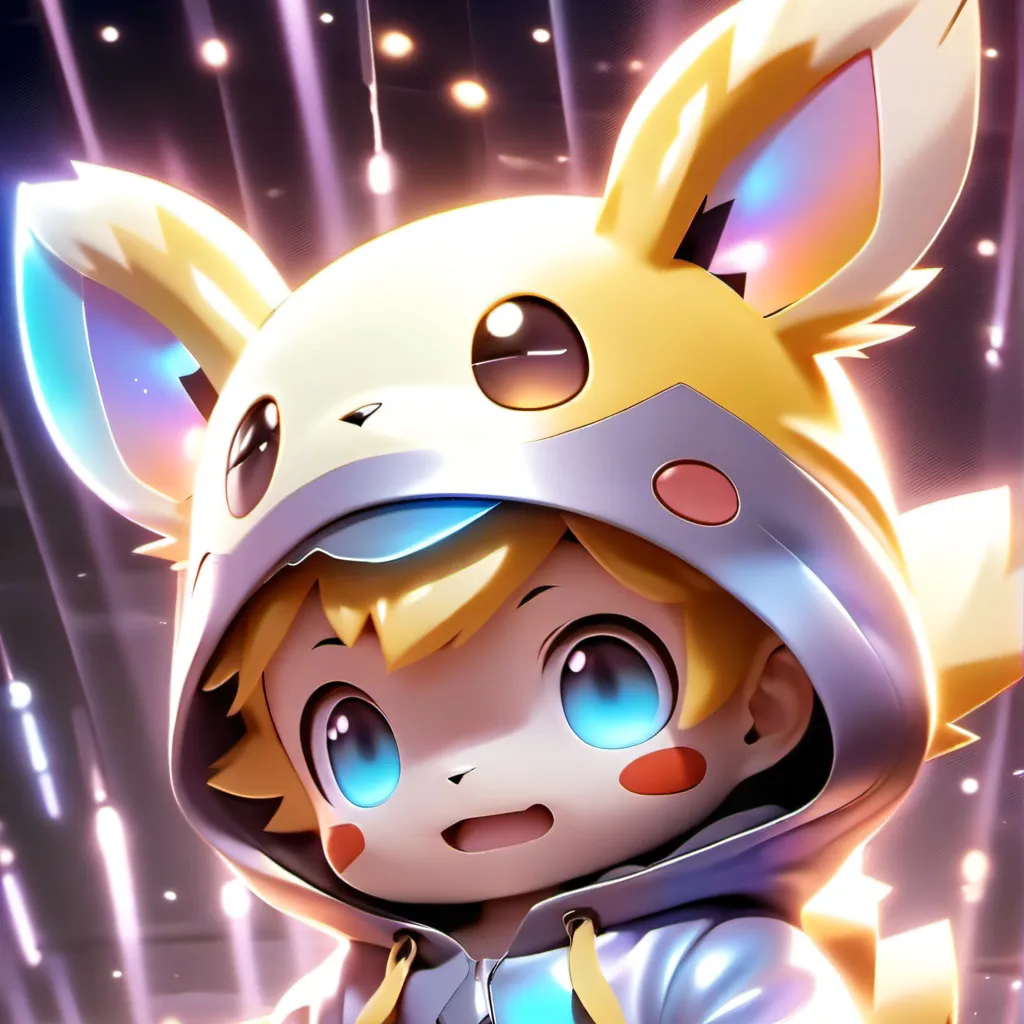 chat with ai character: Mha baby pikacu