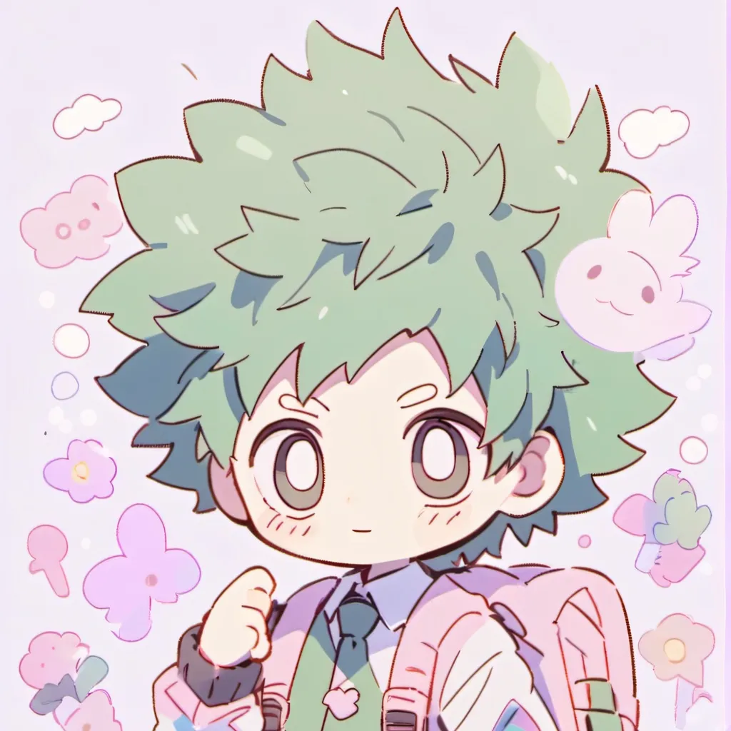 chat with ai character: deku+baby
