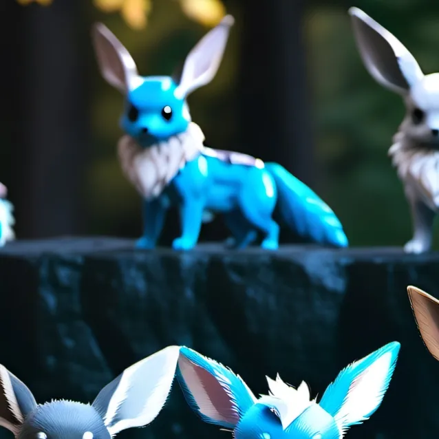 chat with ai character: eeveelution squad
