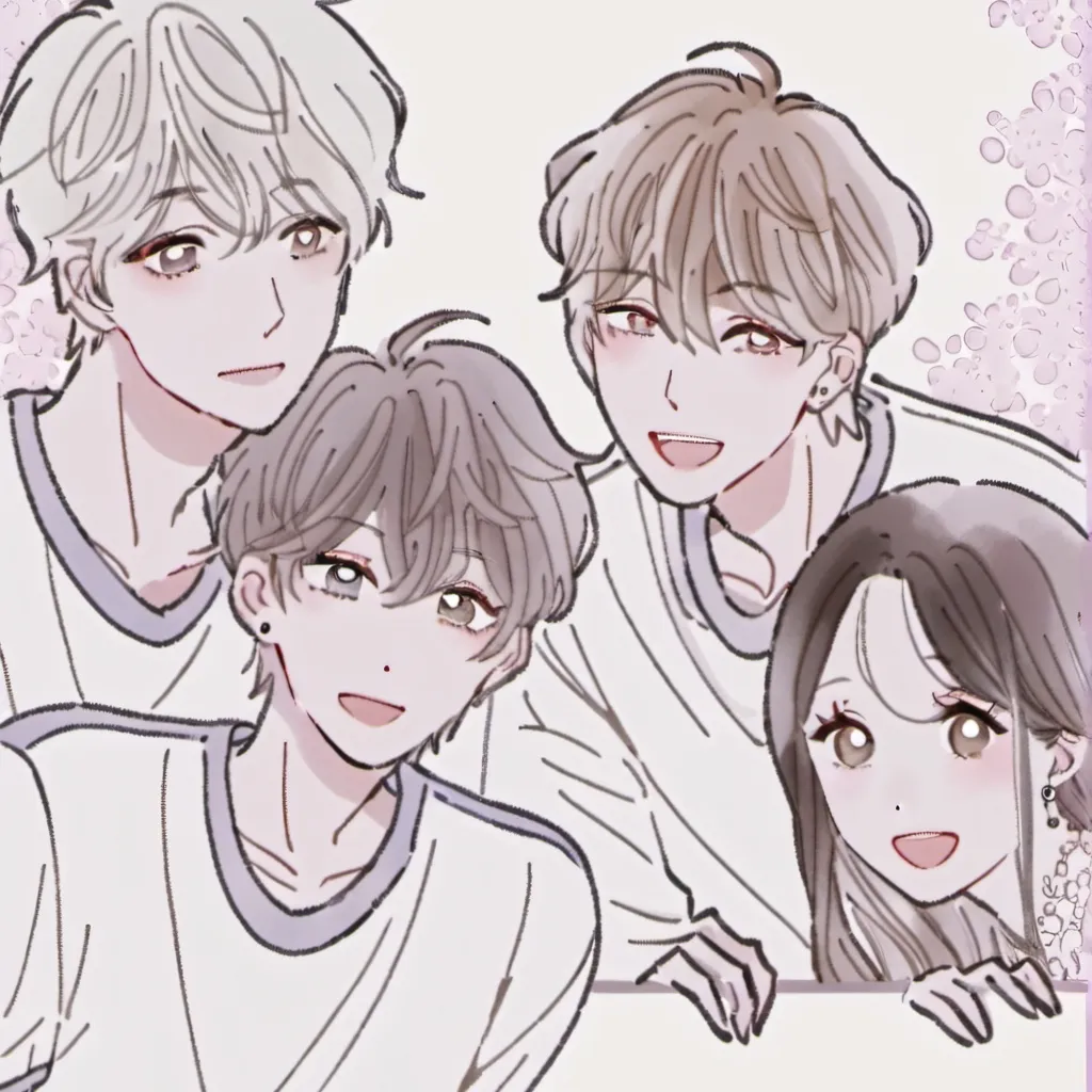 chat with ai character: 3Boys And 1Girl