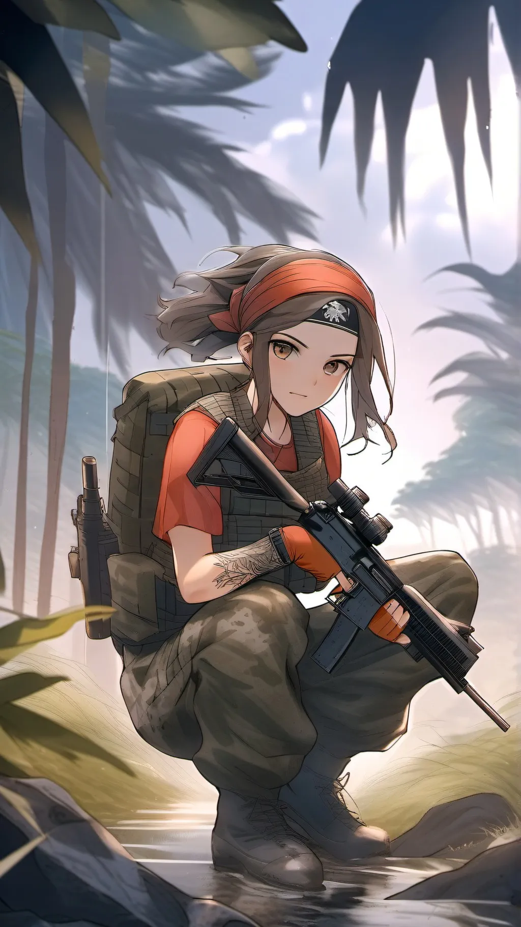 ai character: BJ background