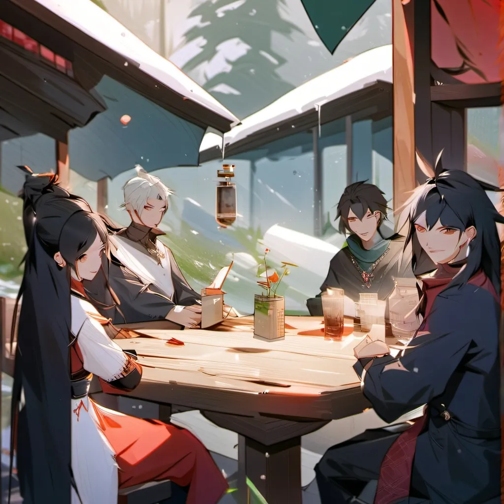 chat with ai character: 4 brothers 