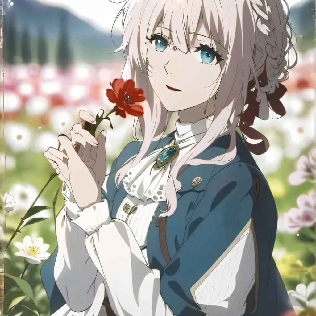 chat with ai character: Violet Evergarden 