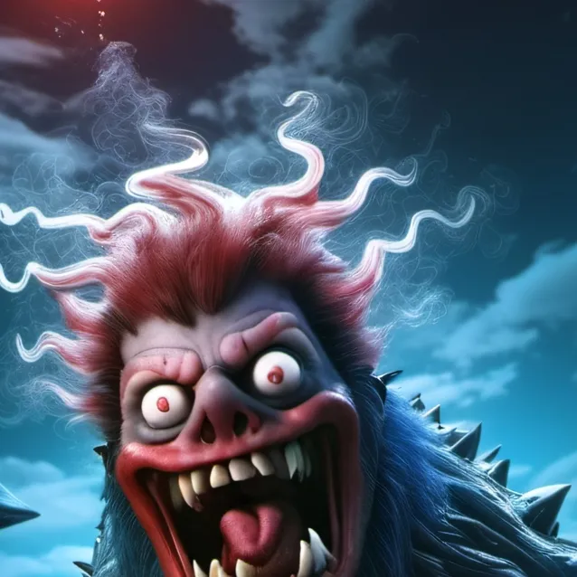 chat with ai character: The Dark Monster 