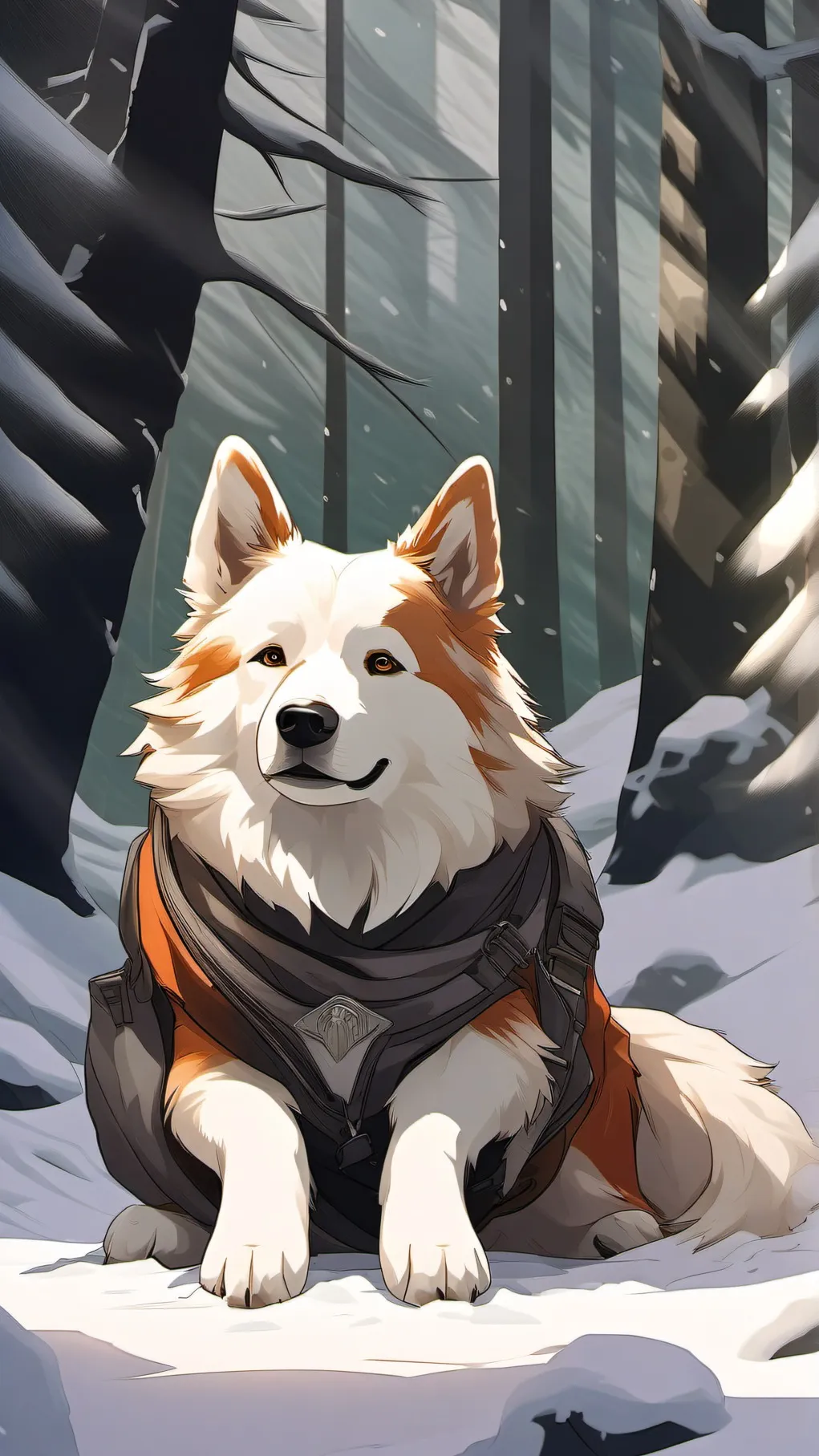 ai character: Lost Dog background