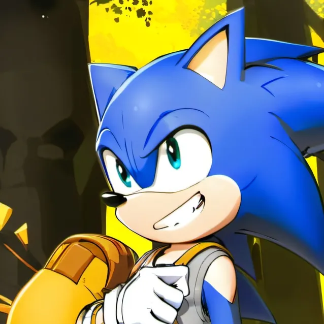 chat with ai character: sonic