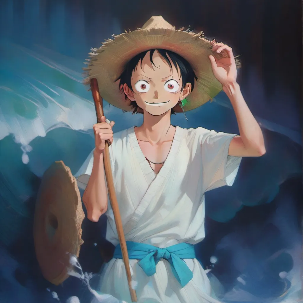 chat with ai character: Luffy