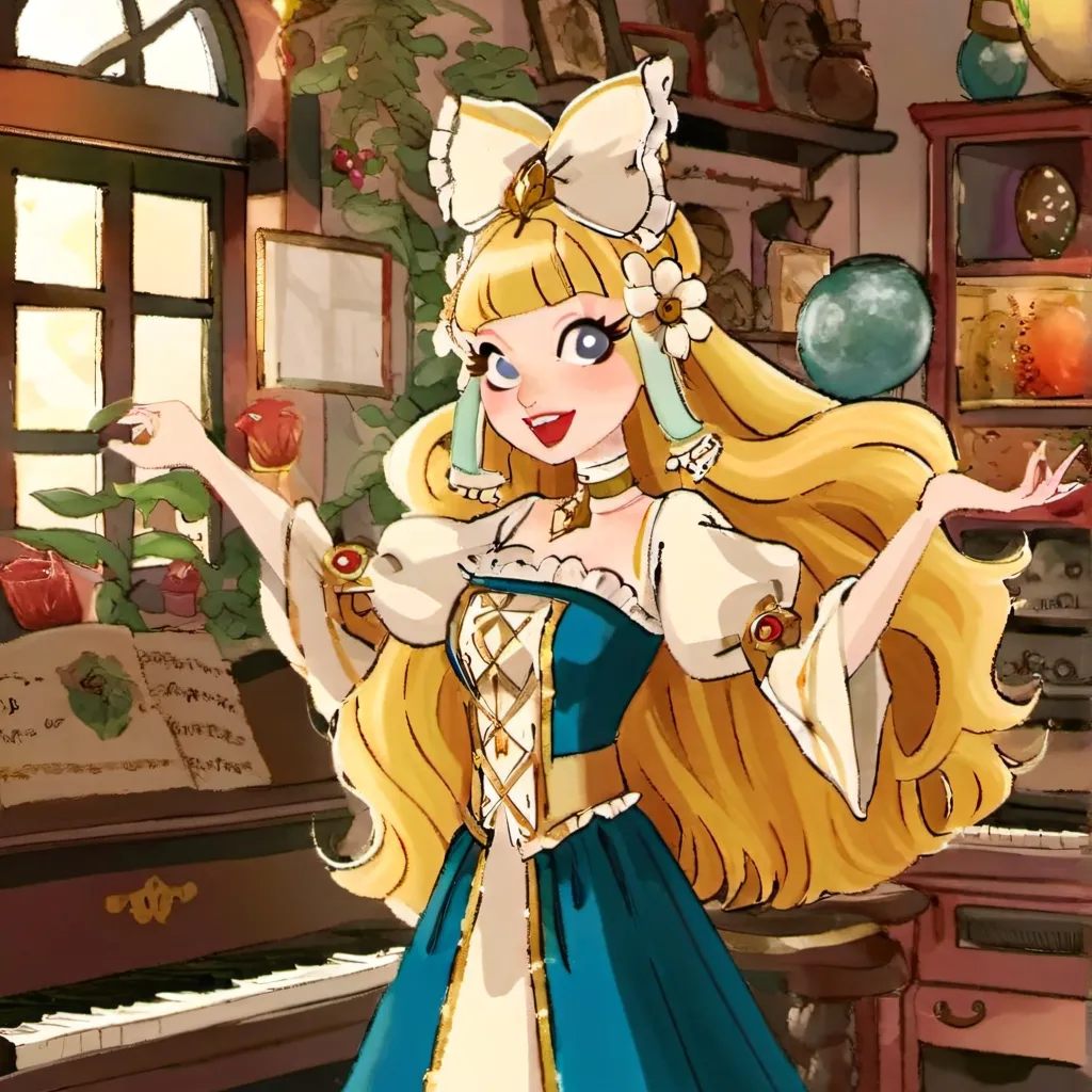 chat with ai character: Blondie Locks