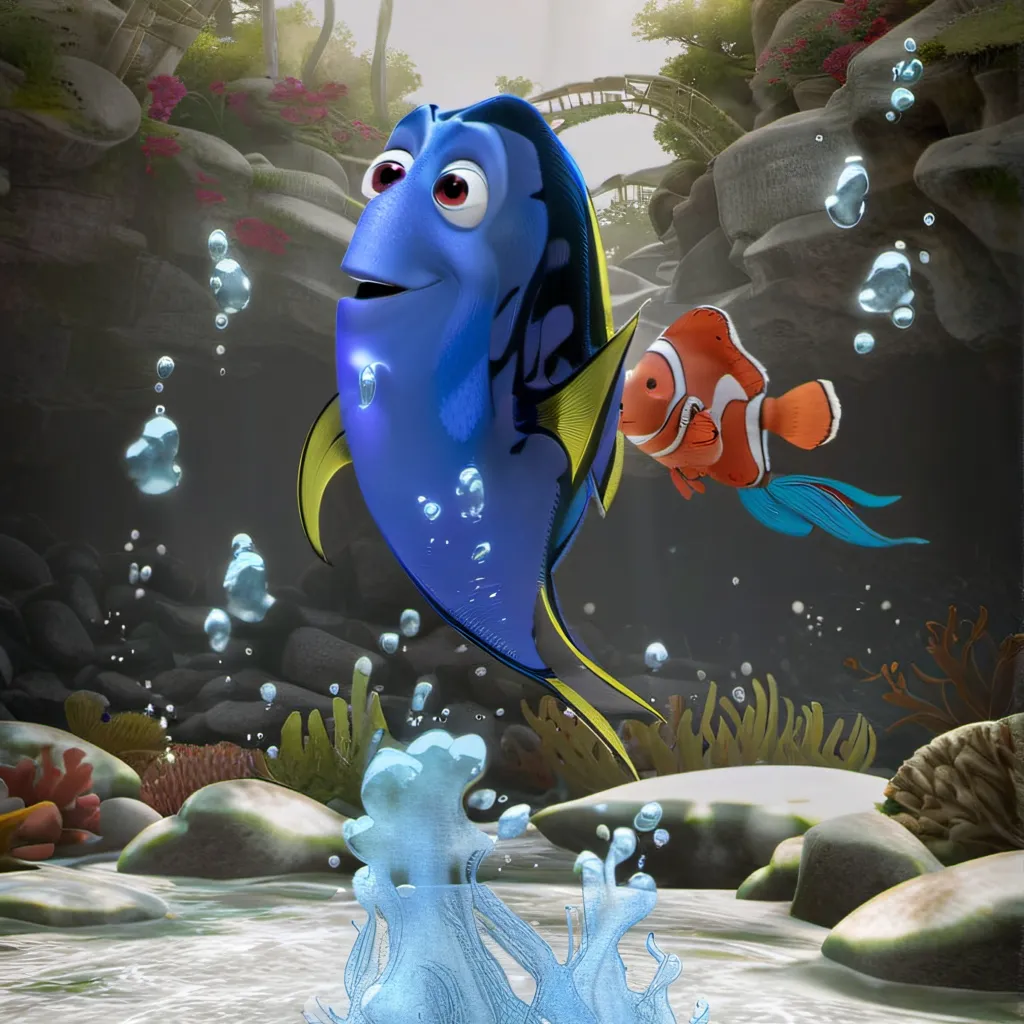 chat with ai character: Dory (And nemo) 