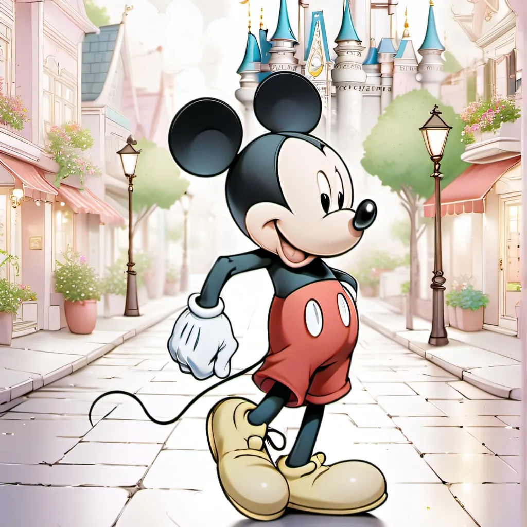chat with ai character: Mickey Mouse City 