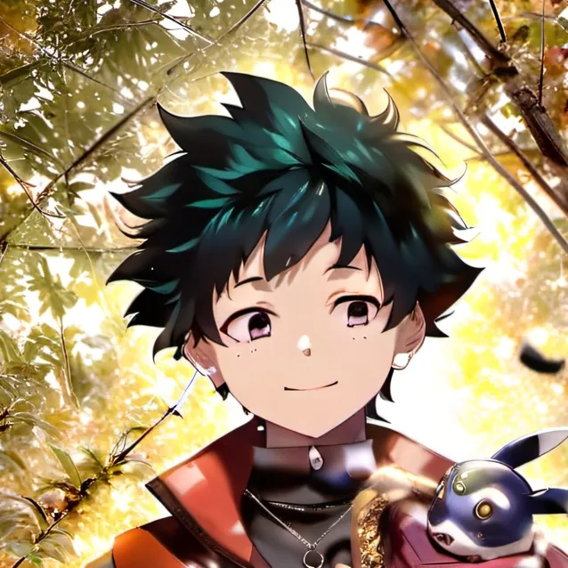 chat with ai character: deku