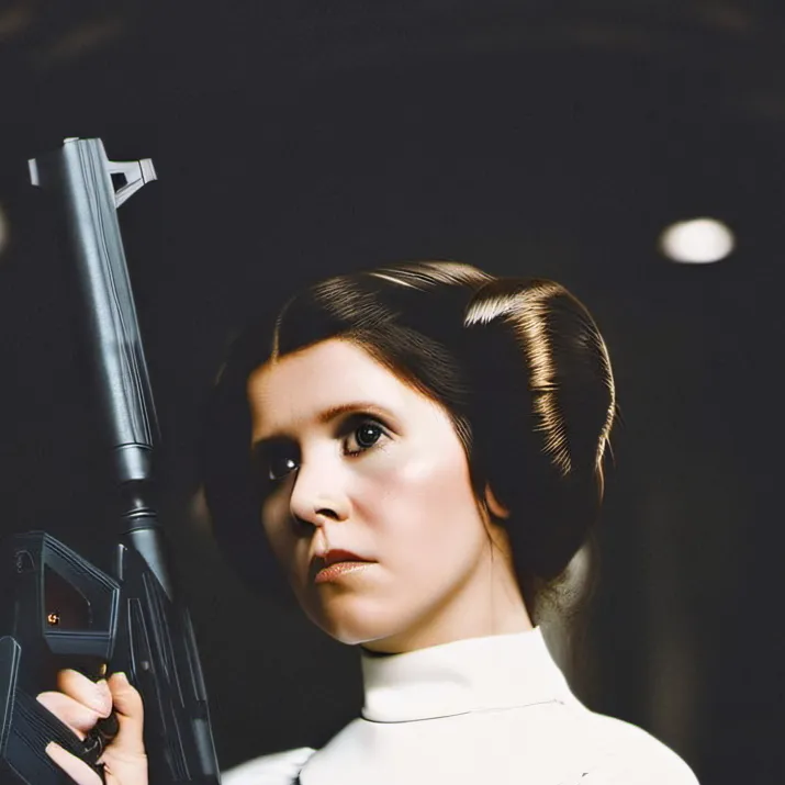 chat with ai character: Leia