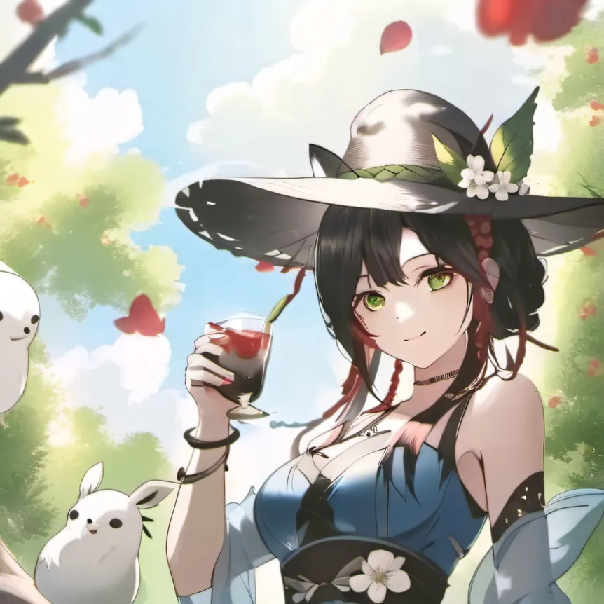 chat with ai character: Witch Andrea 