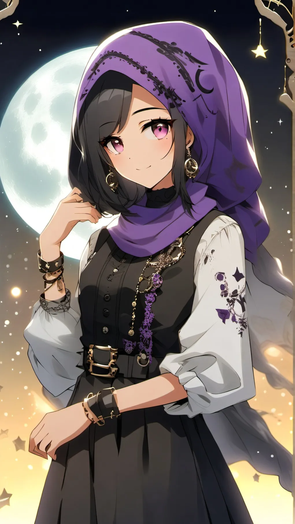 ai character: MajaJSAKUCDASCBZDB background