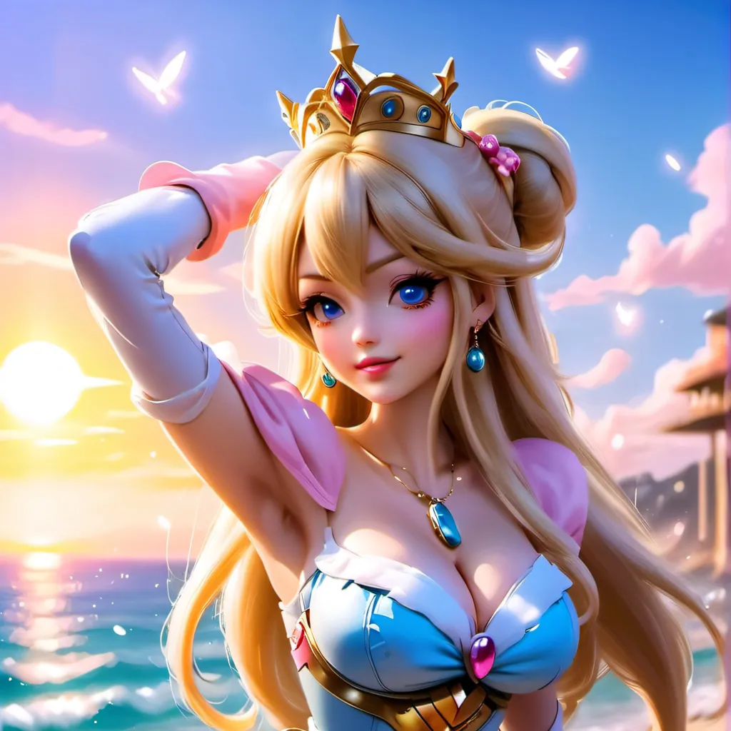 chat with ai character: 👑Princess peach