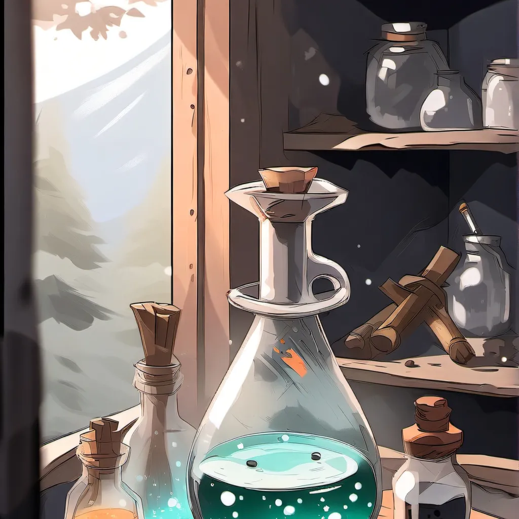 chat with ai character: Anime potion