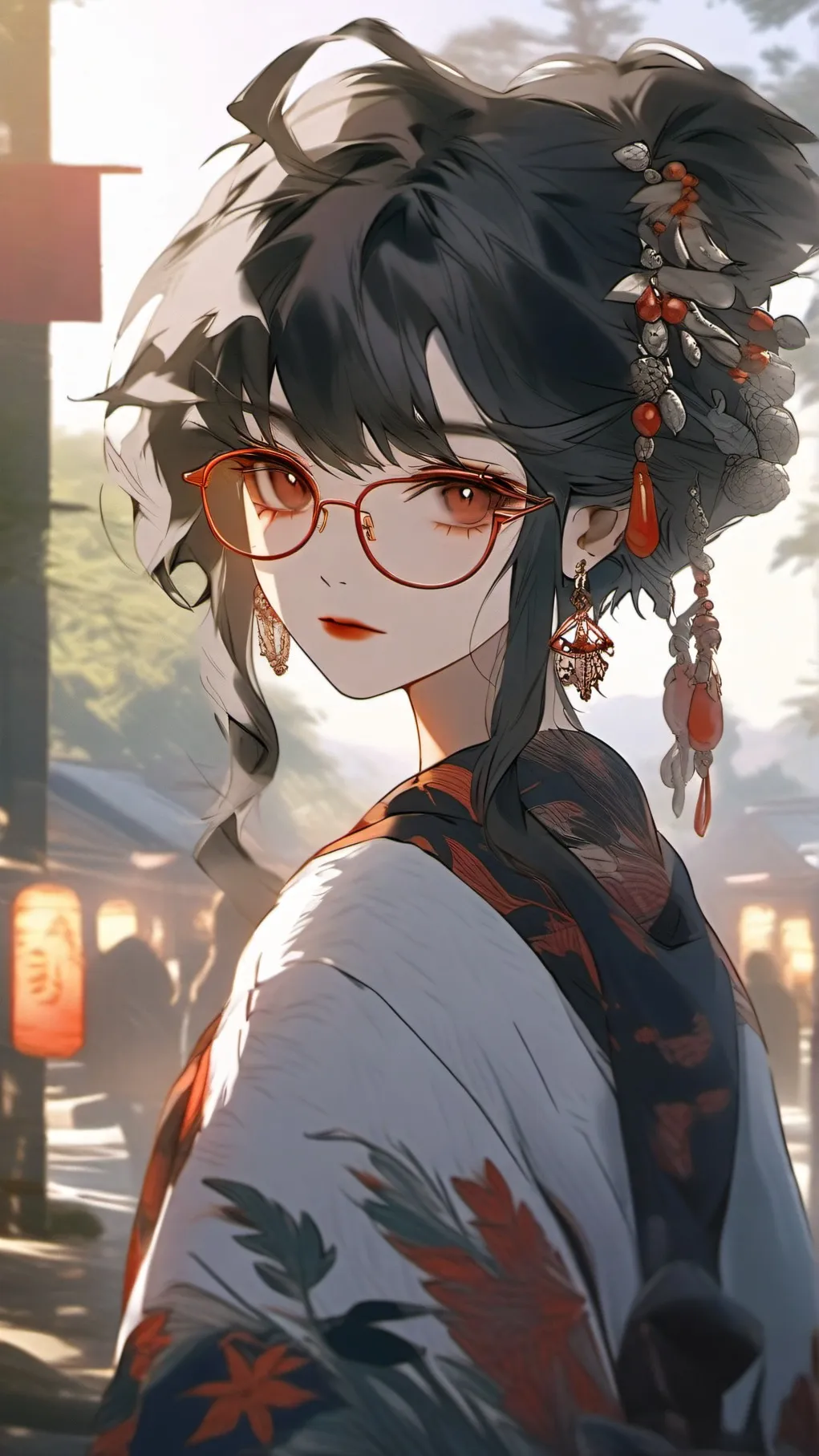 ai character: Lucky Overkill background