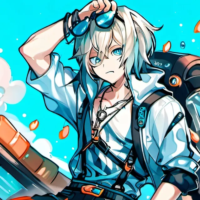 chat with ai character: slime boy