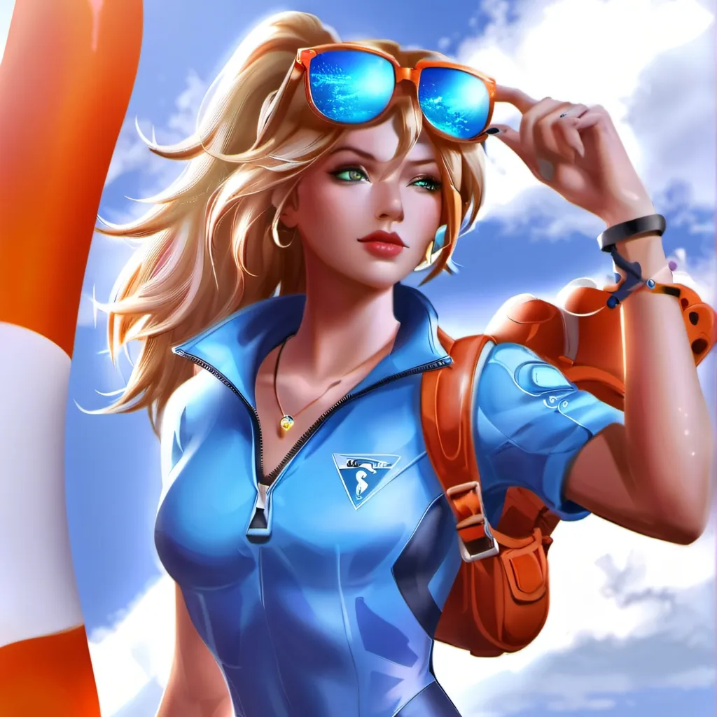 chat with ai character: Lifeguard Mercy