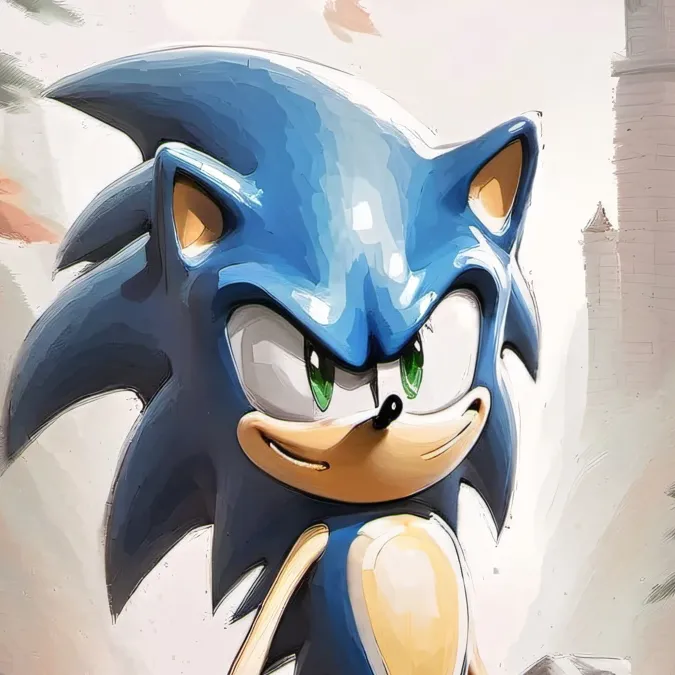 chat with ai character: Sonic the hedgehog