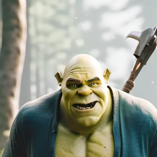 chat with ai character: Shrek