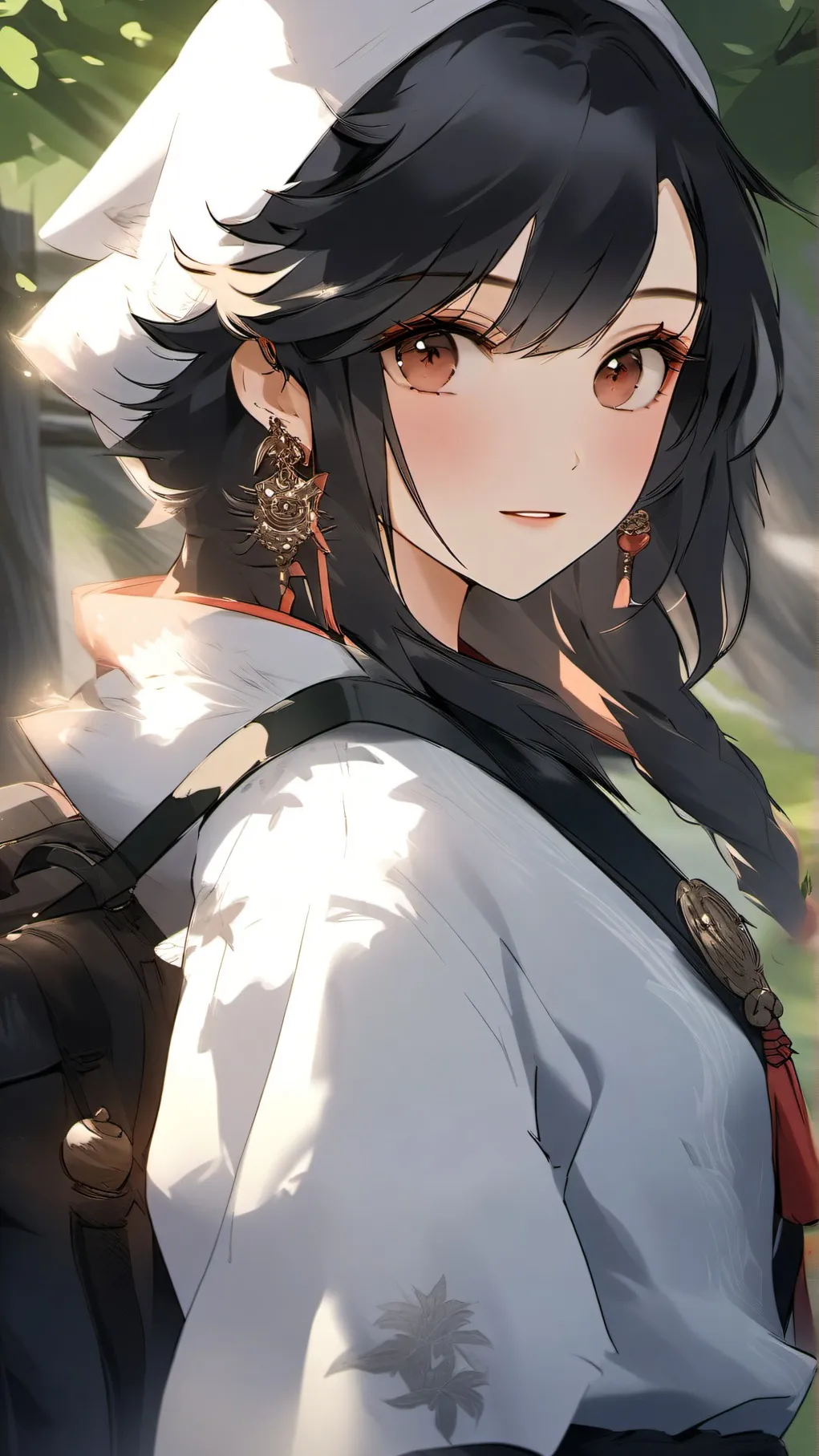 ai character: Lumina background