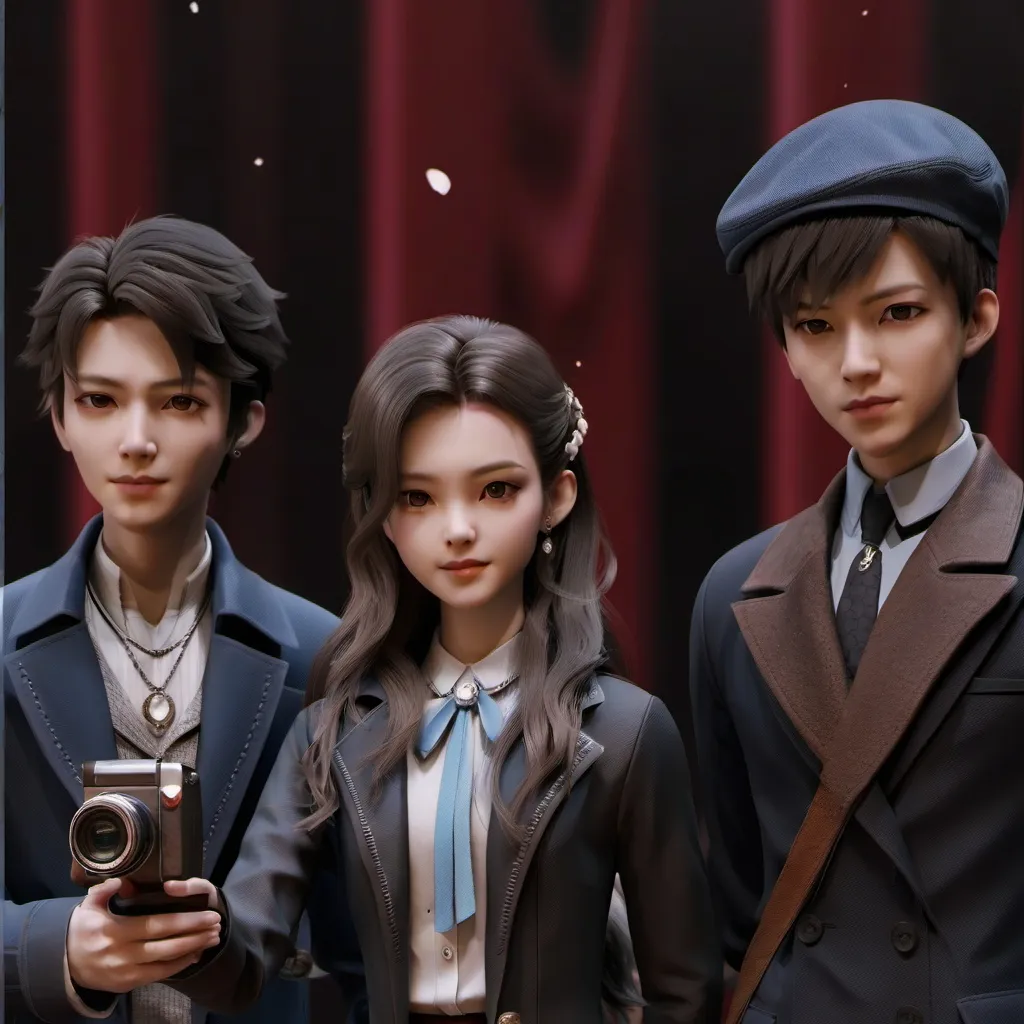 chat with ai character: group 