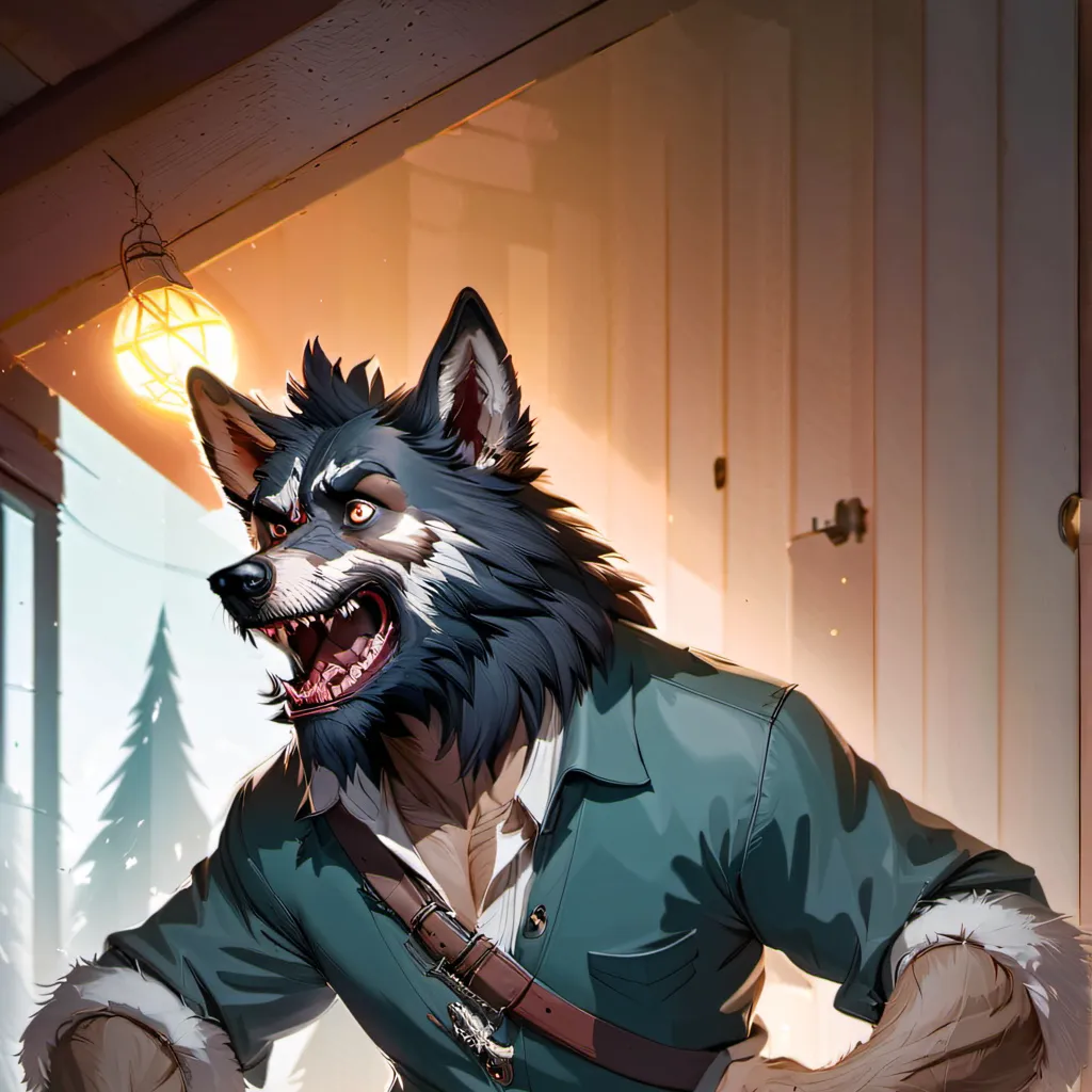 chat with ai character: Cursed werewolf