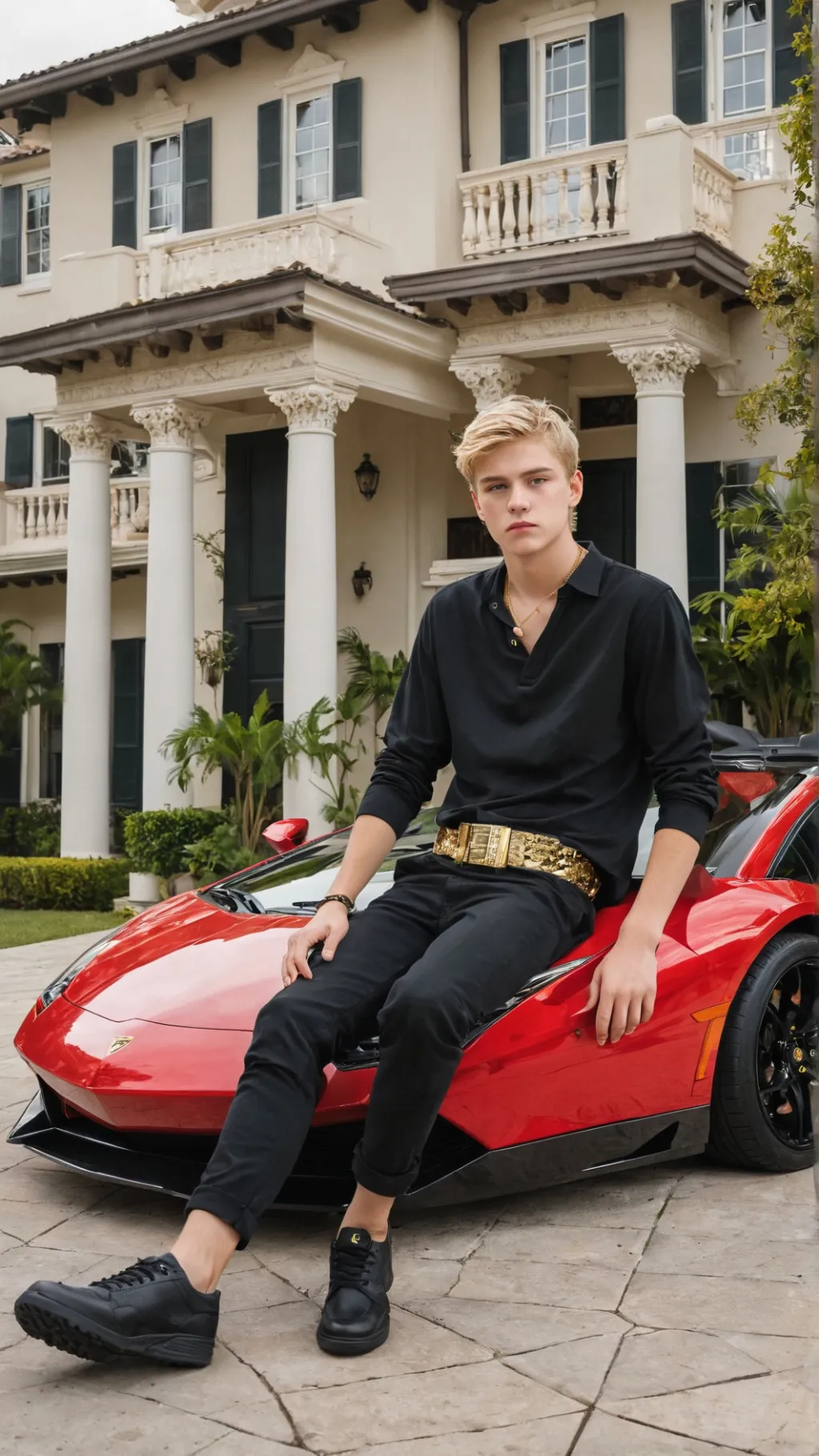 ai character: Cameron background