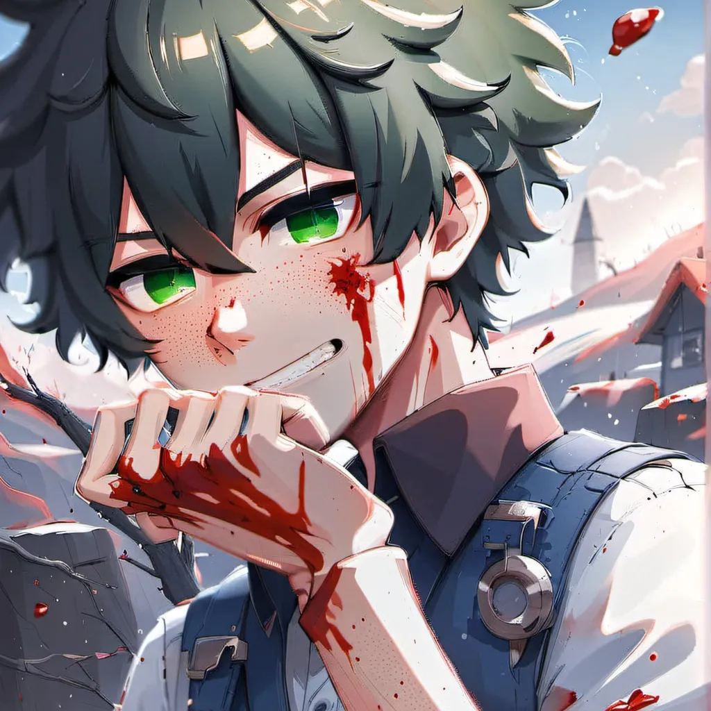 chat with ai character: Villain deku